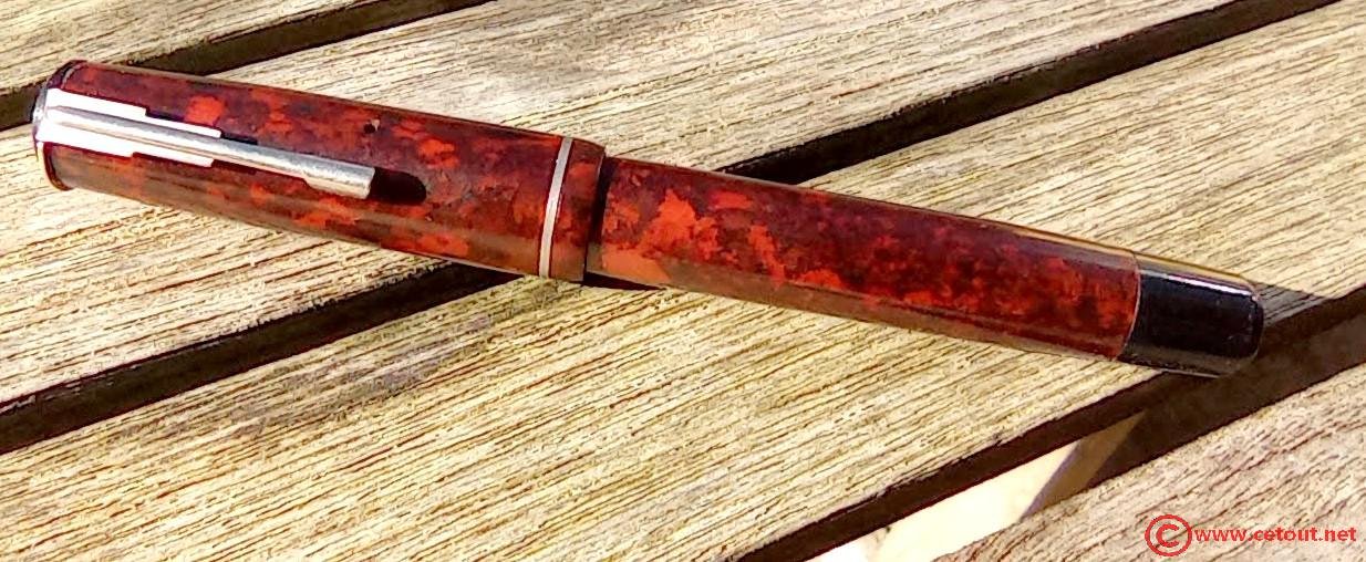 Stylo Plume Vintage En Or - Marque Waterman - Fabrication Française